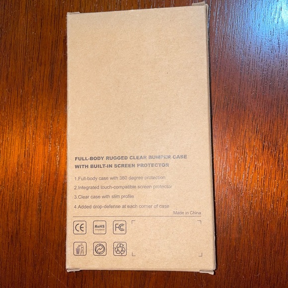 iPhone 5.8 Bumper Case with Built-In Screen Protector - Picture 3 of 6